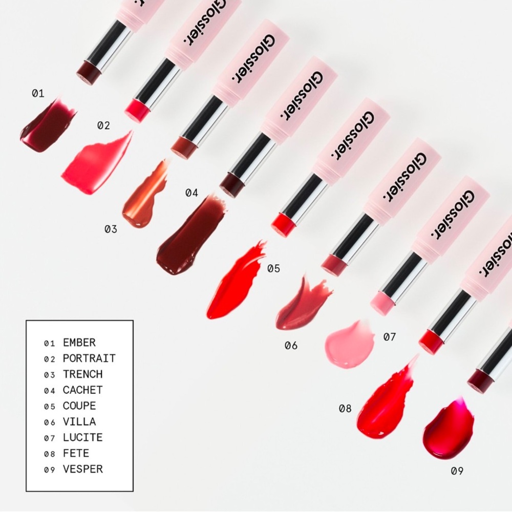 💋 GLOSSIER Ultralip High Shine Lipstick - VILLA - Picture 8 of 11